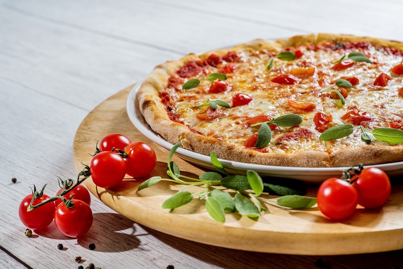 Vegetarian pizza